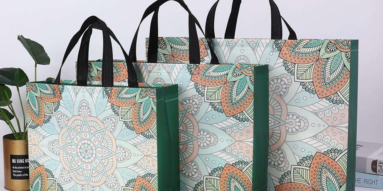 Durable Lightweight Eco Friendly Non Woven Tote Bags Reusable Gift Bags (4) Lightweight Reusable Non Woven Gift Bags