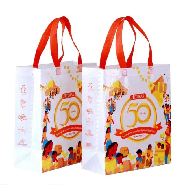 PP Spunbond Non Woven Fabric Shopping Bags