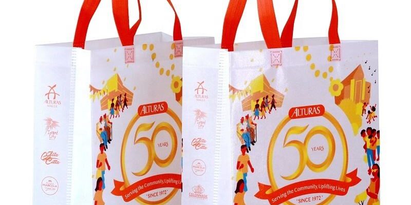 PP Spunbond Non Woven Fabric Shopping Bags