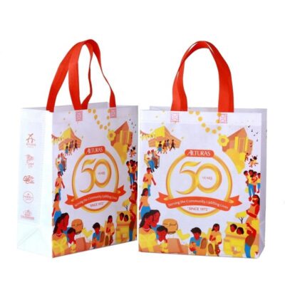 PP Spunbond Non Woven Fabric Shopping Bags