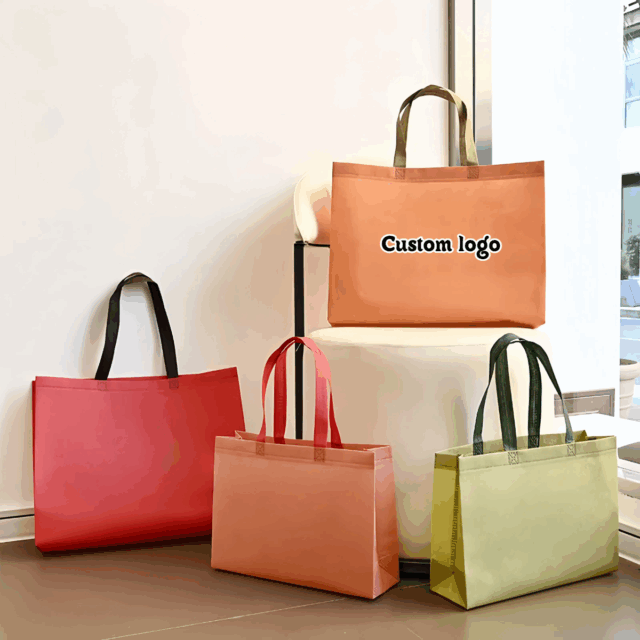 Non Woven Tote Bag With Custom Logo