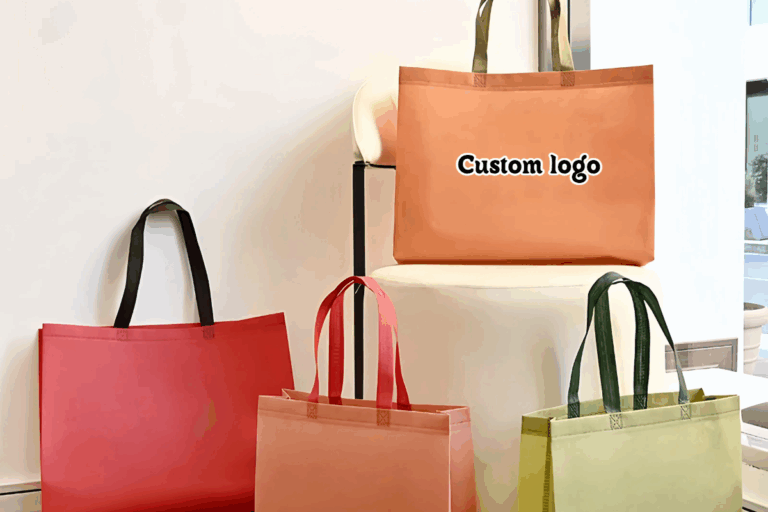 Non Woven Tote Bag With Custom Logo