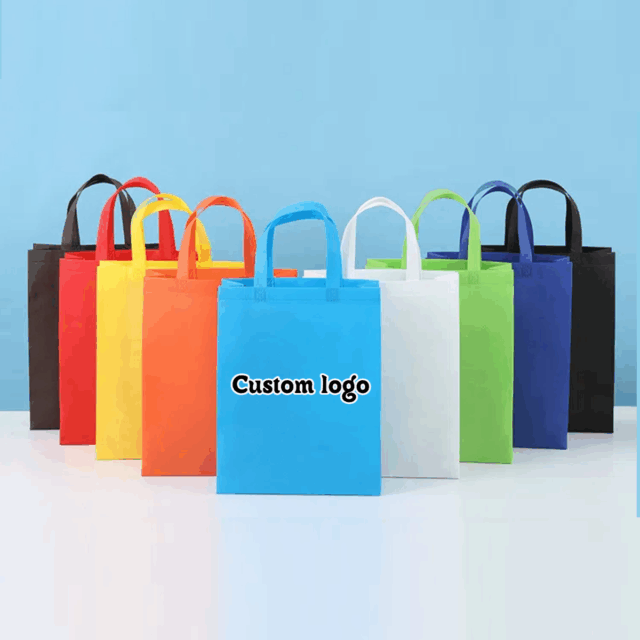 Wholesale Cheap Non Woven Fabric Tote Bags Recyclable Shopping Bag Supplier (3) Non Woven Tote Bag With Custom Logo