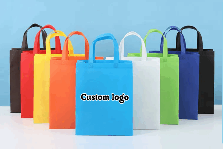 Wholesale Cheap Non Woven Fabric Tote Bags Recyclable Shopping Bag Supplier (3) Non Woven Tote Bag With Custom Logo