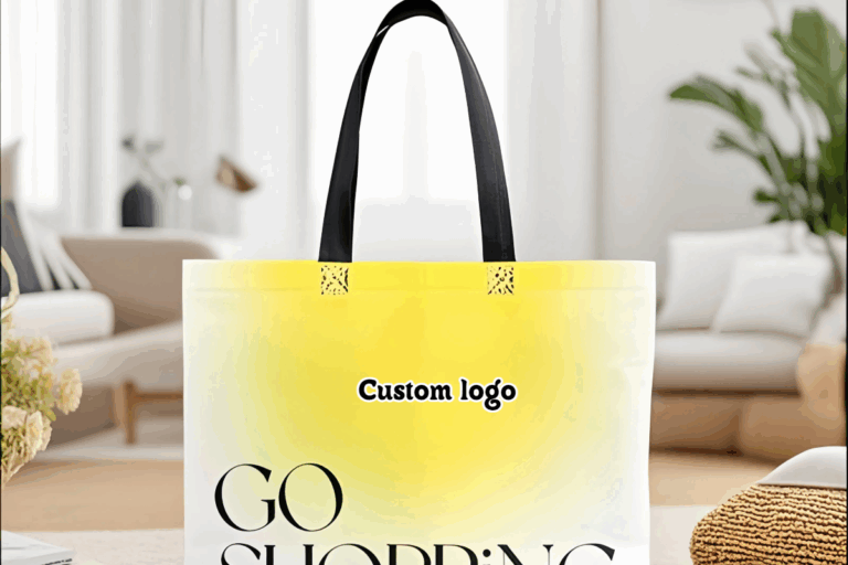 Wholesale Cheap Non Woven Fabric Tote Bags Recyclable Shopping Bag Supplier (5) Non Woven Tote Bag With Custom Logo