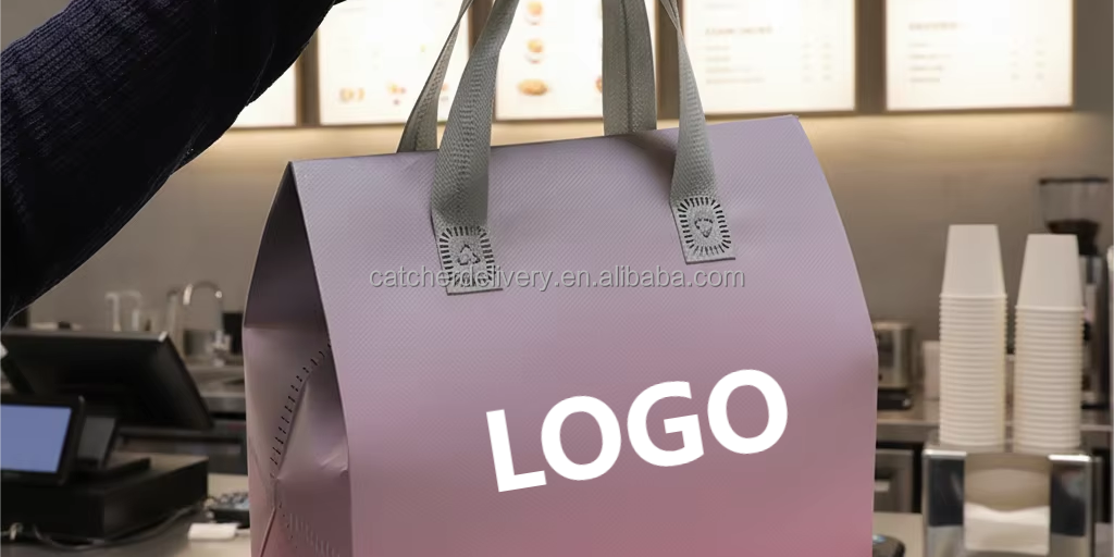 non-woven insulated takeaway food bag