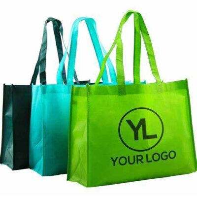 non-woven grocery shopping tote bag