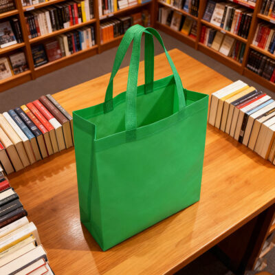 non-woven rectangular shopping bag