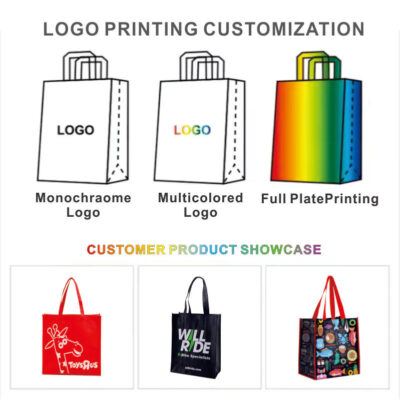 non-woven shopping bag for cafe branding