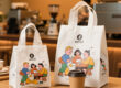 non-woven coffee and milk tea takeout bag