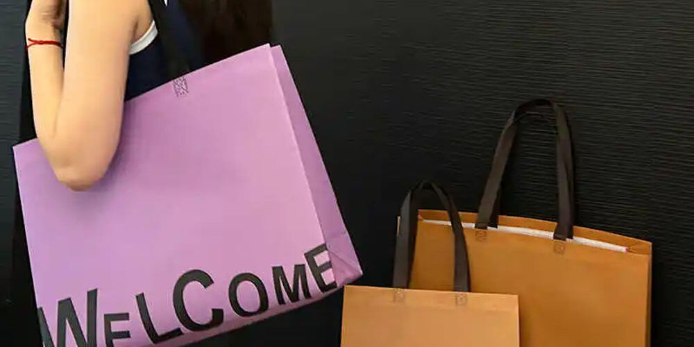 non-woven tote bag with custom logo