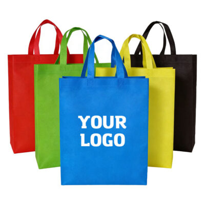 non woven shopping bags custom logo