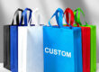 non woven shopping bags custom logo
