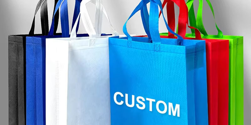 non woven shopping bags custom logo